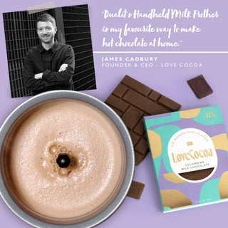 Hot Chocolate Maker & Milk Frother Black - Black_5